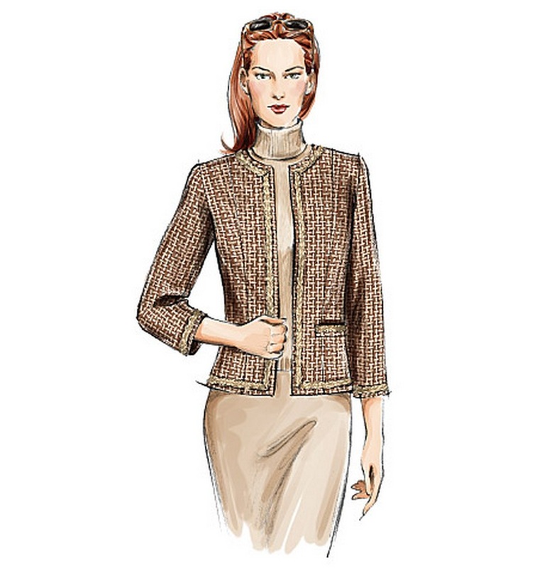 CHANEL JACKET - Vogue 7975 by Julie Starr - Daily Sewcialite by